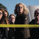Halloween’s Laurie Strode (Jamie Lee Curtis) is used to seeing lots of crime scene tape around her hometown.